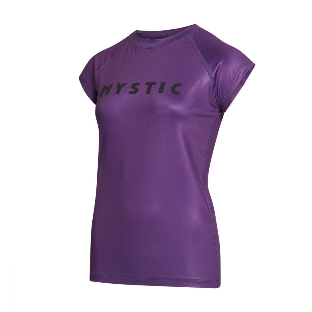 Mystic - Star Short Sleeve Rash Vest - Sunset Purple - 2023