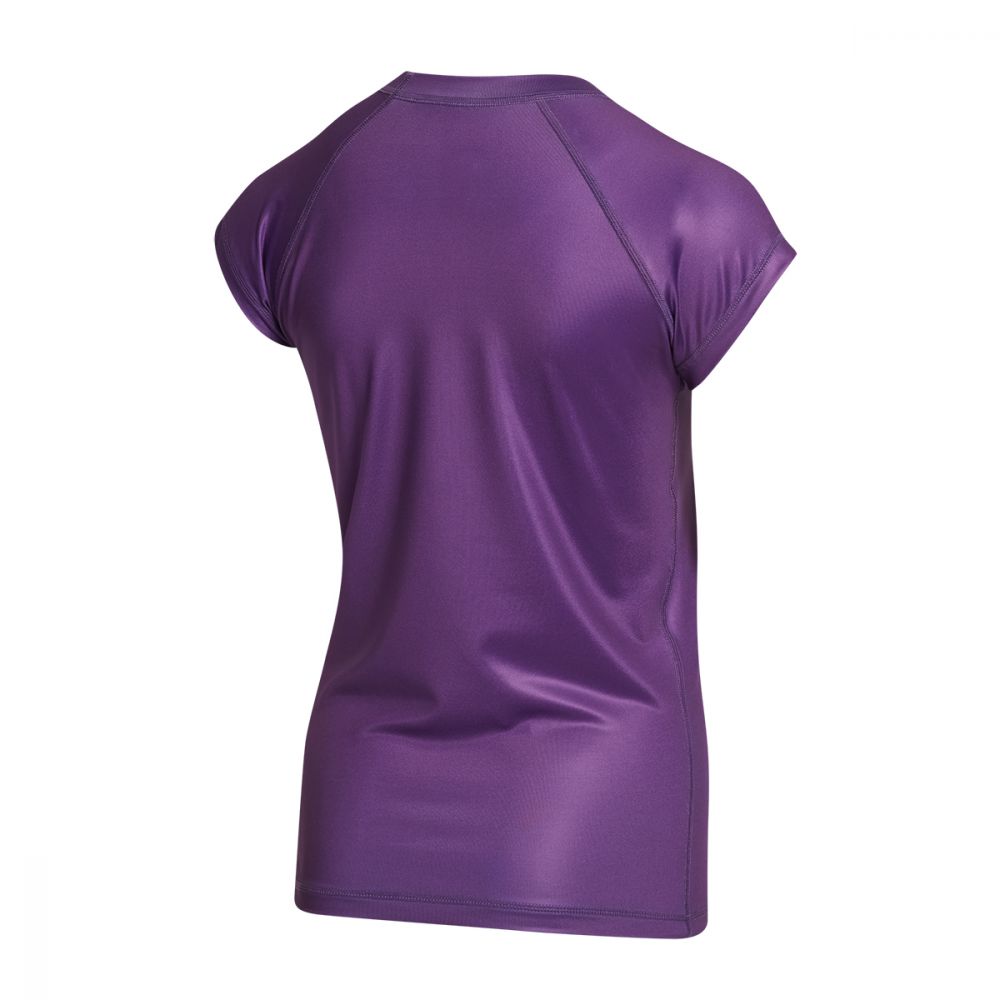 Mystic - Star Short Sleeve Rash Vest - Sunset Purple - 2023