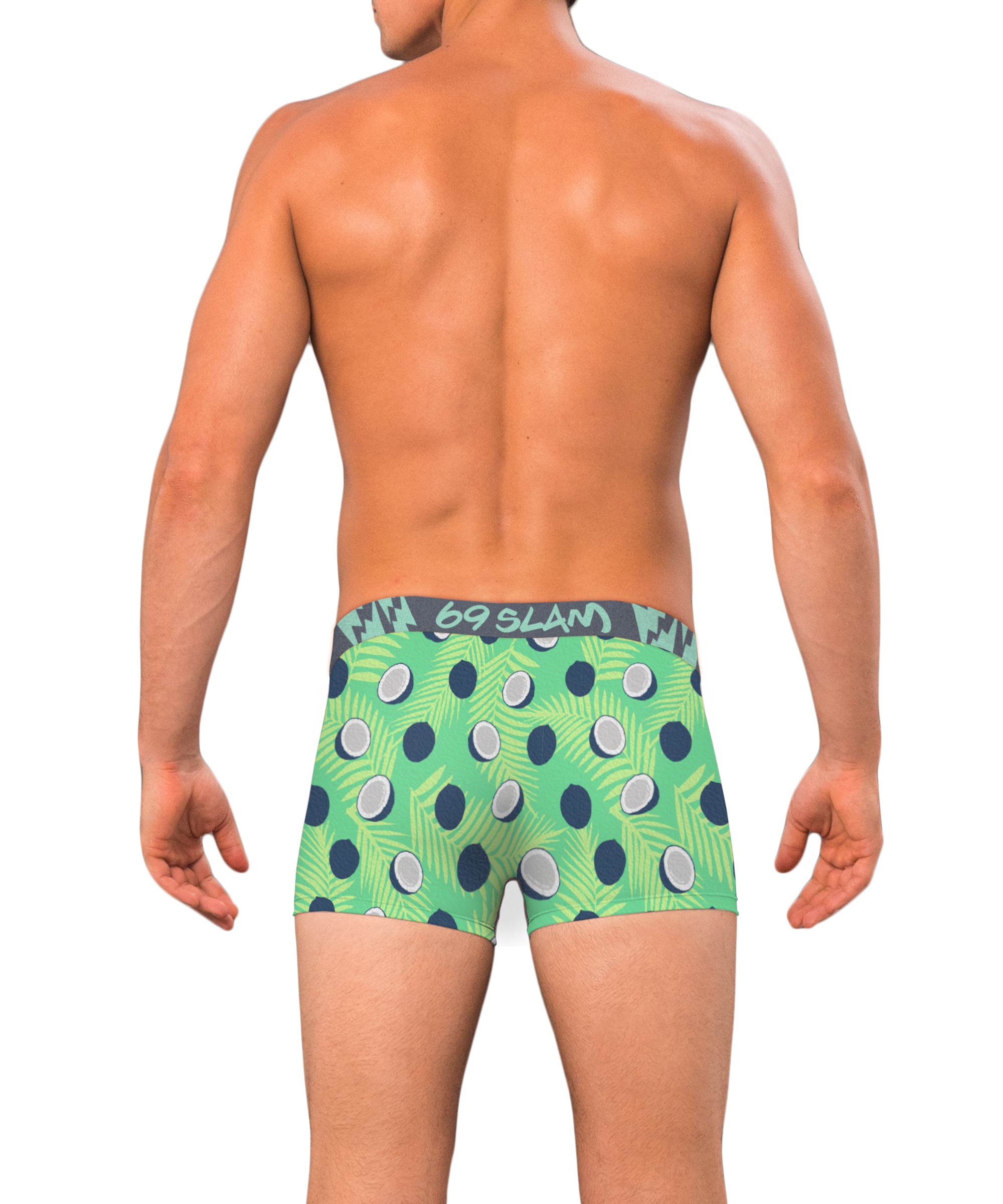 COCO BLUE BAMBOO FITTED FIX BOXER