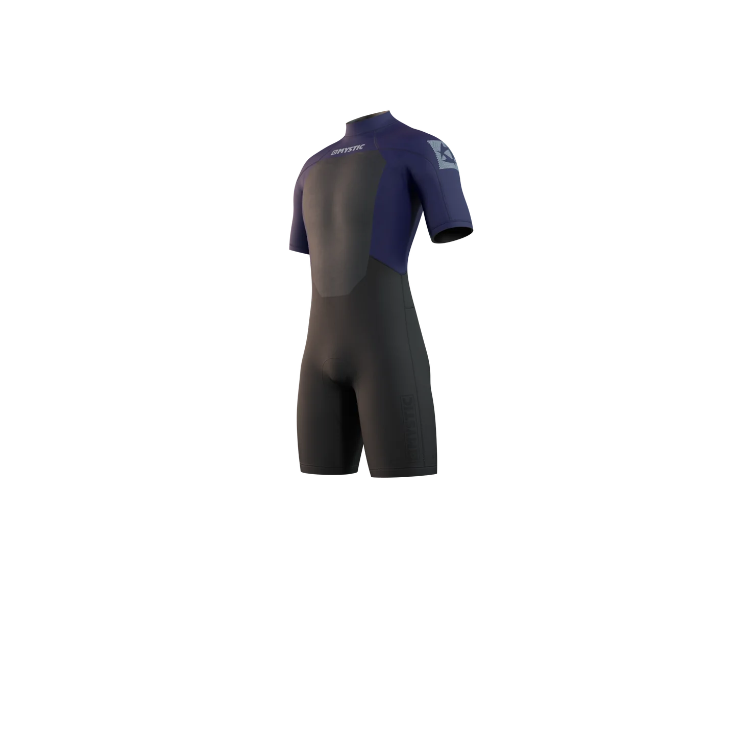Brand Shorty 3/2mm Back Zip Wetsuit - Night Blue