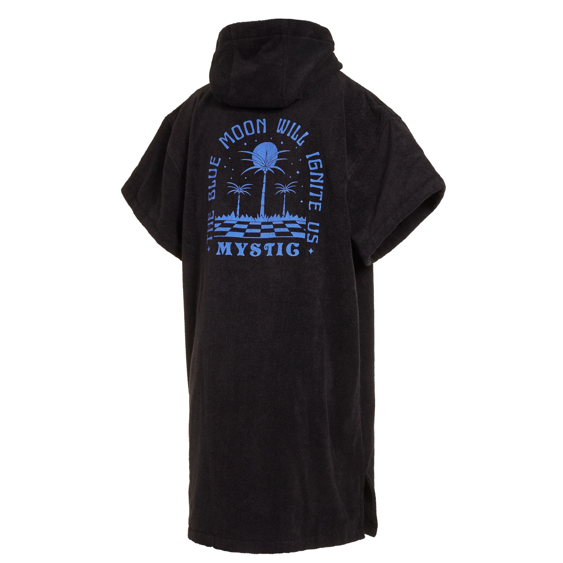 Poncho Velour Artwork - Black