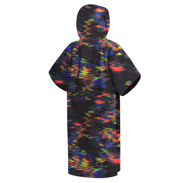 Mystic Poncho Velour - Rainbow